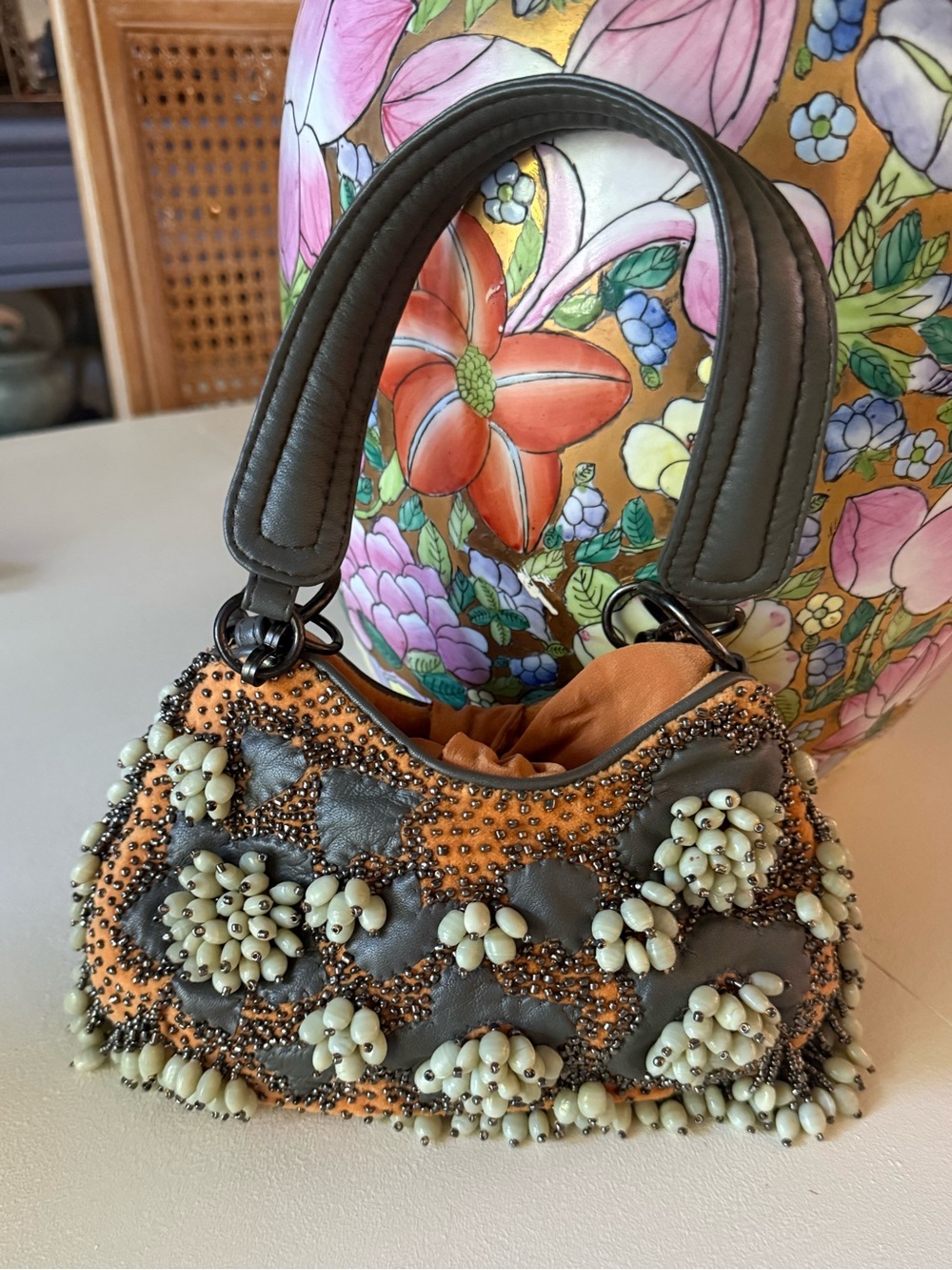Jamin Puech beaded little purse